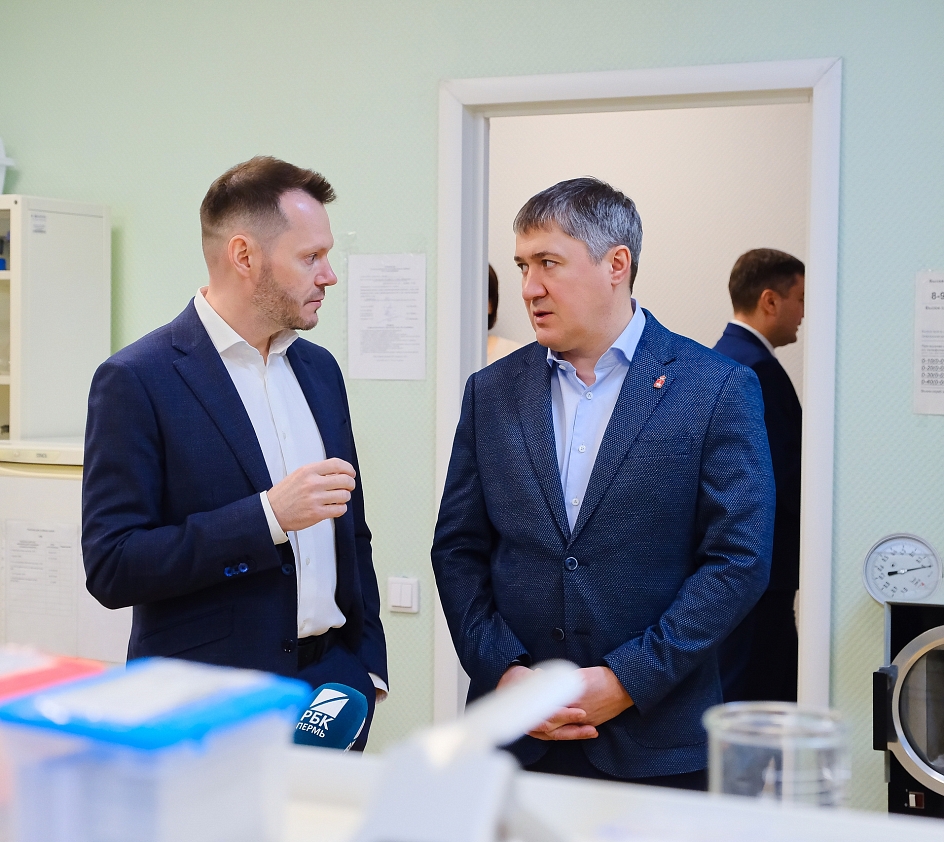 Визит губернатора Пермского края Дмитрия Махонина