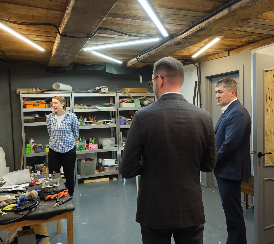 Губернатор Пермского края посетил резиденцию MaxArt