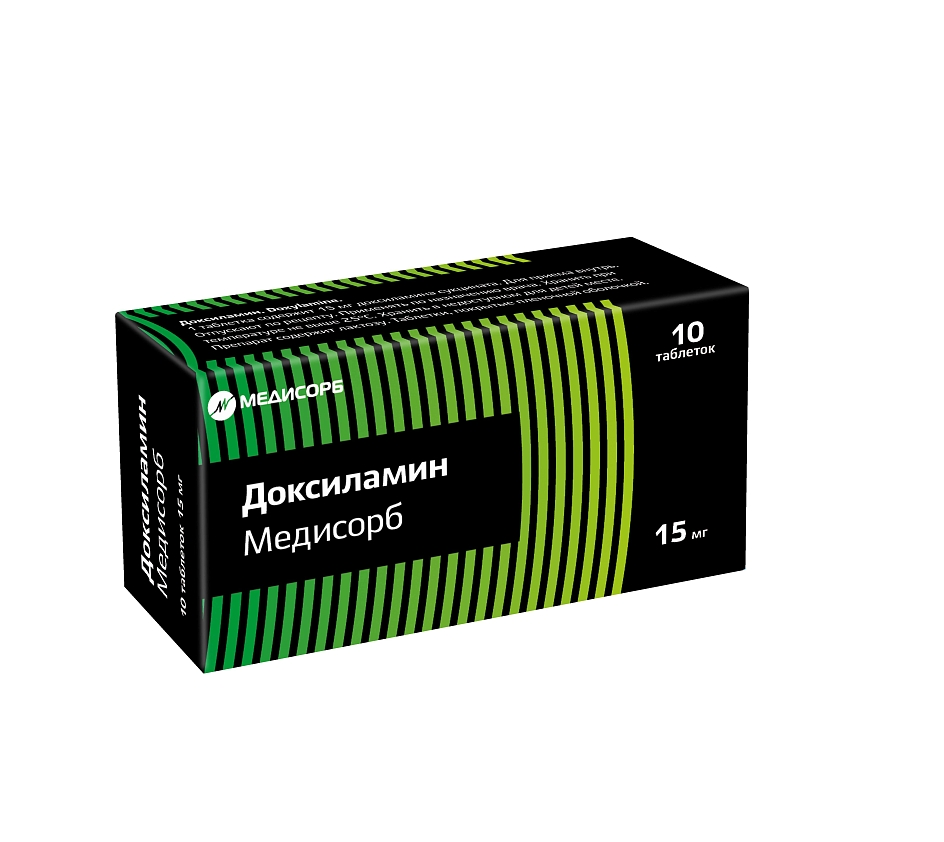 Новинка в портфеле «Медисорб» «Доксиламин Медисорб»